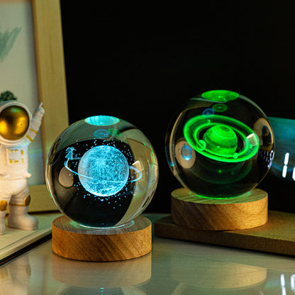 Krystall Ball Lampe